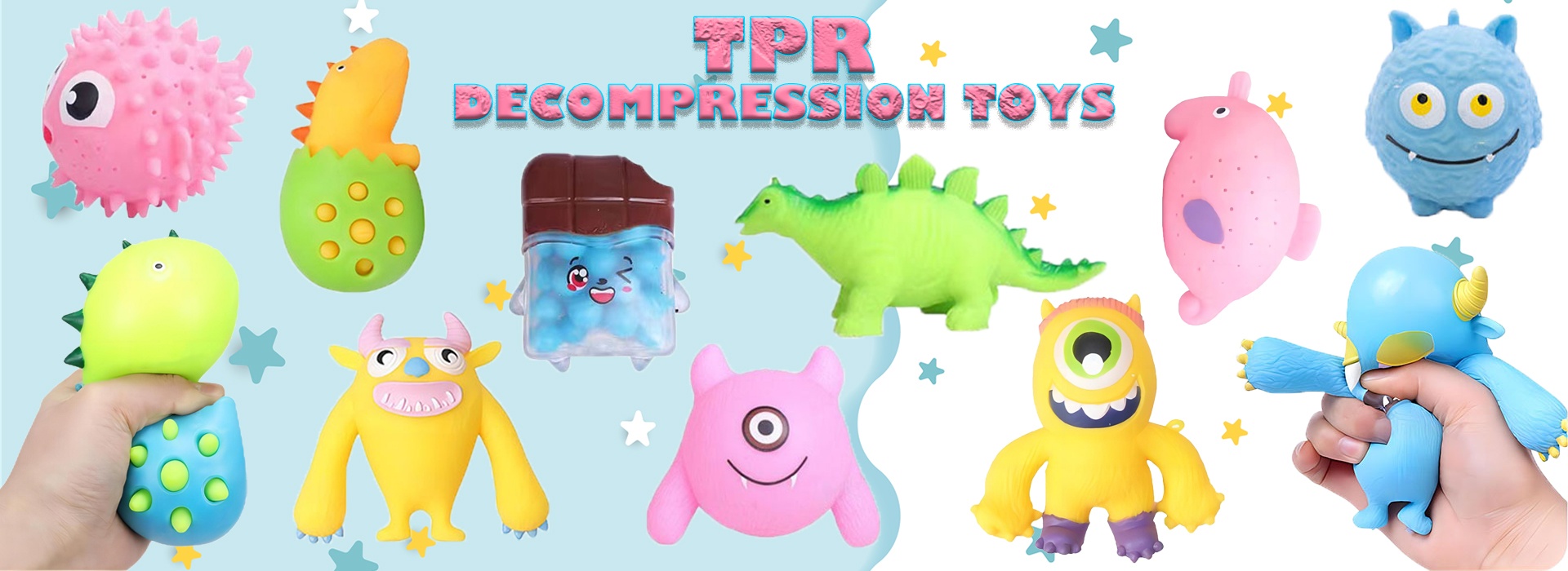 TPR Decompression Toys